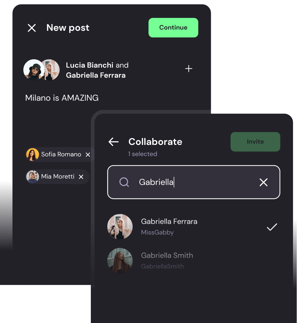 Monetise your following and join Subs. Create exclusive content for your fans and collaborate with other subs creators.